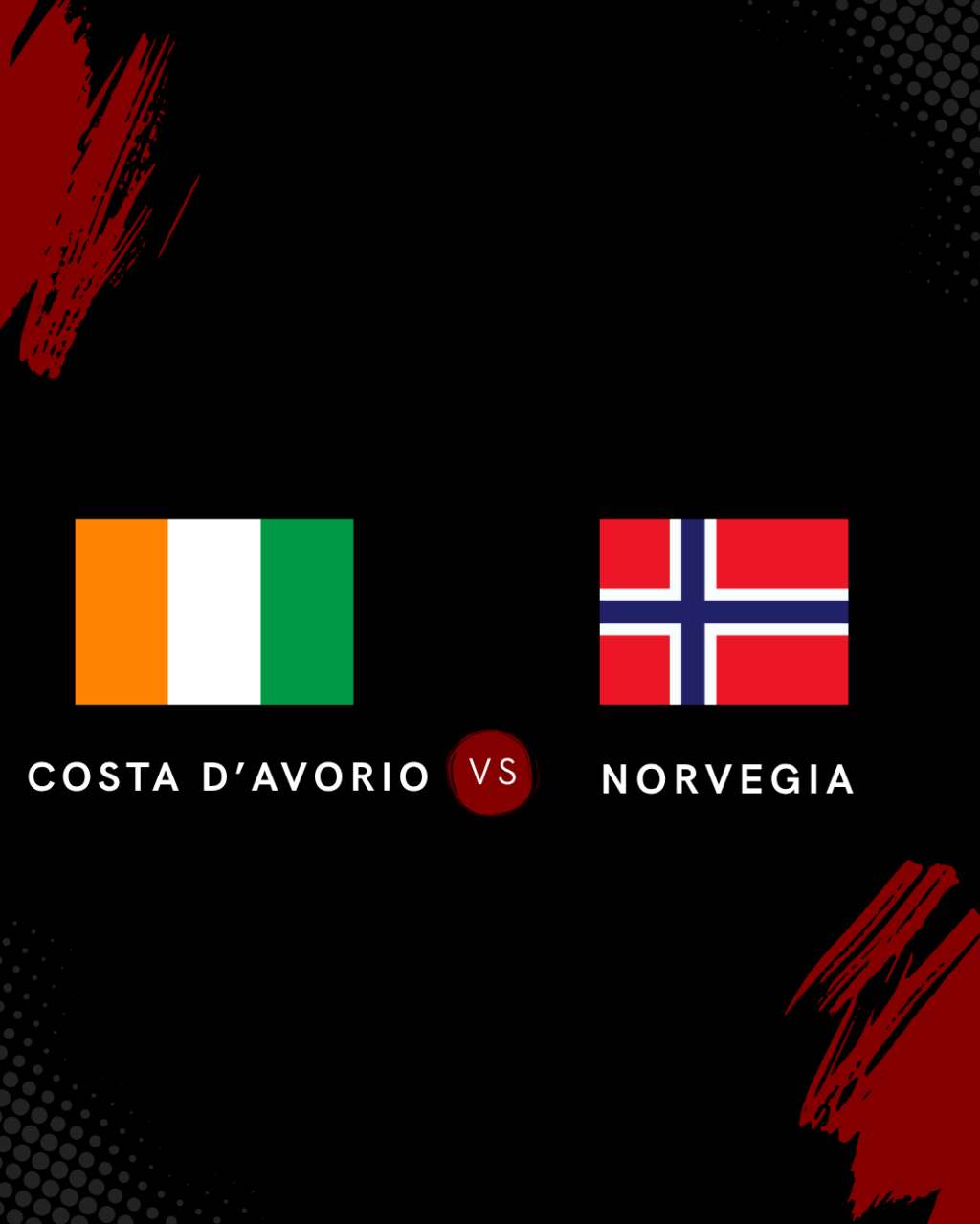 COSTA D’AVORIO-NORVEGIA: QUOTE, STATISTICHE E&nbsp;PRONOSTICO